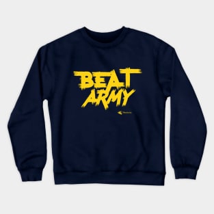 Go Navy Beat Army by Navalocity Crewneck Sweatshirt